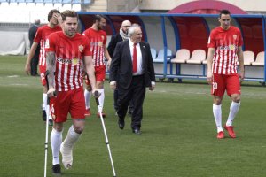 Mandi se ha convertido en el referente para la plantilla del Almería.