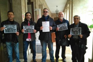 La Mesa entregó su carta en la Subdelegación del Gobierno