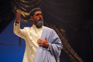 Manu Sánchez en su nuevo espectáculo. Fotografía: Belén García