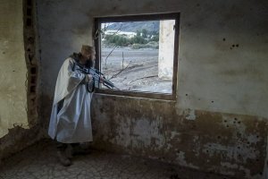 Ejercicio de los legionarios en El Arteal.