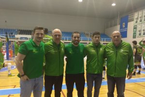 Cuerpo técnico de Unicaja.