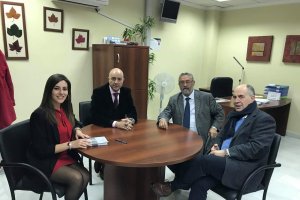 Encuentro reciente entre el Ayuntamiento y la Cámara.