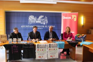 Presentación de la XI Media Maratón de El Ejido en la que Góngora también ha abordado temas de actualidad.
