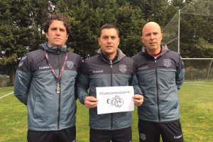 Ortega, Francisco y Pardo con un mensaje para Gabriel.