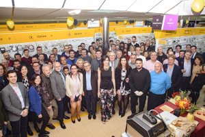 Proveedores, clientes y amigos quisieron acompañar a la familia de Jocafri en un día tan especial como fue la inauguración de su nuevo Cash.