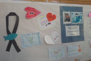 Dibujos dedicados al pequeño Gabriel.