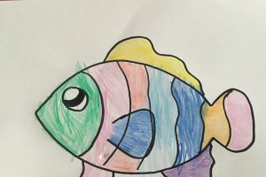 Uno de los dibujos para Gabriel que bucean por la red.