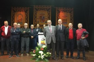 El alcalde de Albox y el presidente de la Cámara de Comercio en la inauguración de la oficina.