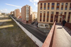 Zona de ampliación de la Carretera de Sierra Alhamilla