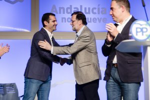 Mariano Rajoy  y Fernández-Pacheco en Marbella.