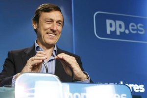El diputado por Almería y portavoz del PP, Rafael Hernando