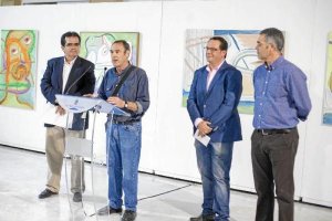 Gadea, durante un acto en Diputación.