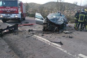 Una persona ha perdido la vida en este accidente en Tabernas.