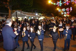 Agrupación Musical dirigida por Juan José Navarro y que para ocasión tan especial, la Banda San Indalecio de La Cañada estuvo integrada por alumnos d