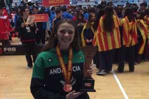Una campeona.