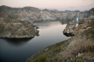 Embalse del pantano de Cuevas del Almanzora. Foto: J. Guerrero Linares