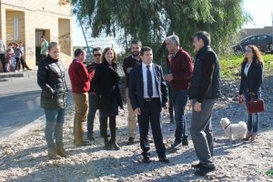 Visita a las obras de construcción del Parque.