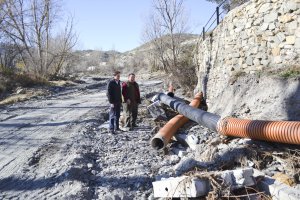 Visita del diputado, Óscar Liria.
