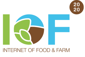 El logo del proyecto "Internet of Food&Farm".
