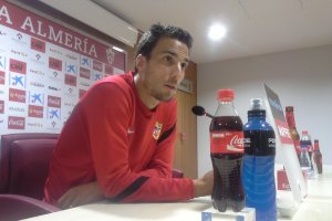 Óscar Díaz en su etapa de rojiblanco.