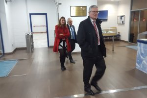 Bonillo, Lorena y Alfonso García.