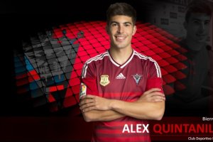 Quintanilla con su nueva camiseta.