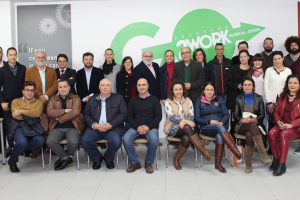 Inauguración del nuevo espacio para emprendedores.