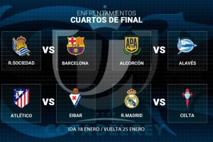 Los partidos de cuartos.