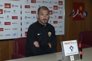 Soriano en sala de prensa.