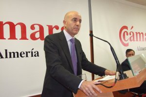 Diego Martínez Cano, presidente de la Cámara de Comercio de Almería.