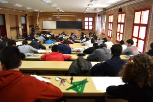 Participantes en la Olimpiada Matemática en Almería.
