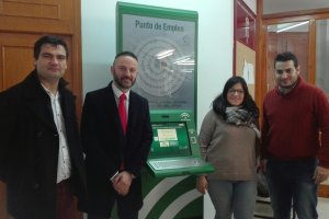 Visita del delegado territorial a Turre.