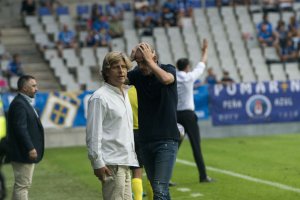 Aquí, en Oviedo, empezaron los males de Soriano fuera de casa.