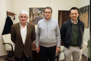 Ellos llevan la Clásica Ciclista a Berja.