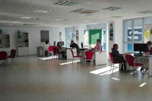 Nuevas instalaciones del CADE de Almería en su sede del Puerto de Almería.