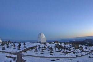 Calar Alto, protagonista con sus 15 bajo cero