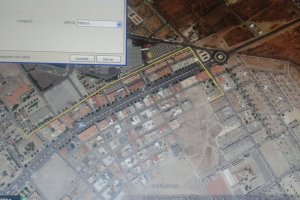 Recorrido de los niños por las calles del pueblo