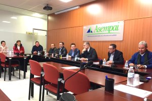 Reunión de regantes del sureste en la sede de Asempal