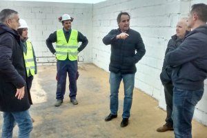 Juanjo Segura ha visita las obras.