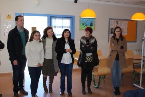 Visita a los centros del delegado de Igualdad.