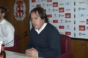 Andrés Fernández en rueda de prensa.