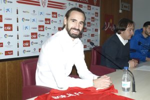 Borja Fernández en la presentación.