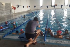 Actividad anterior en la piscina cubierta de Albox.