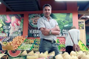 José Ametller, gerente de la cadena de tiendas de alimentación, en uno de sus centros.