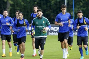 La plantilla ha trabajado a las órdenes de Fernando Hierro.