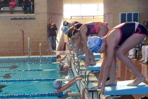 La natación almeriense disfruta de unos grandes Juegos.