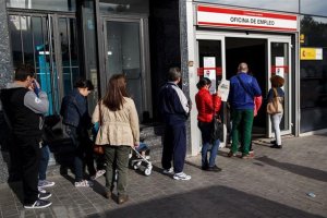 Imagen de una oficina de empleo.