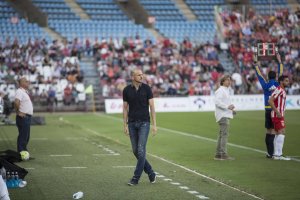 Soriano en su debut como entrenador.