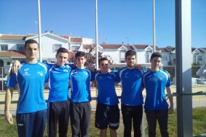 Equipo ejidense de relevos.