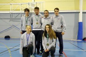 Equipo almeriense en los campeonatos.